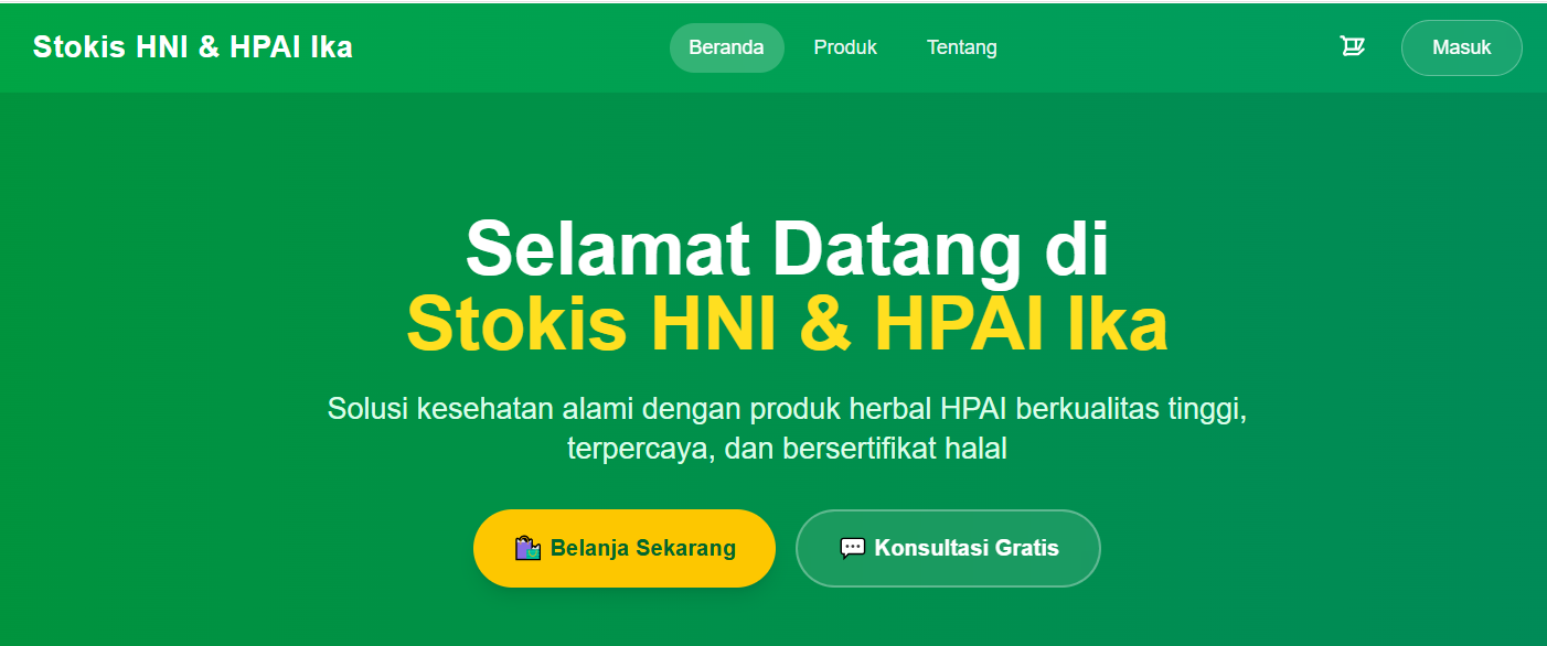 E-commerce HPAI Dika